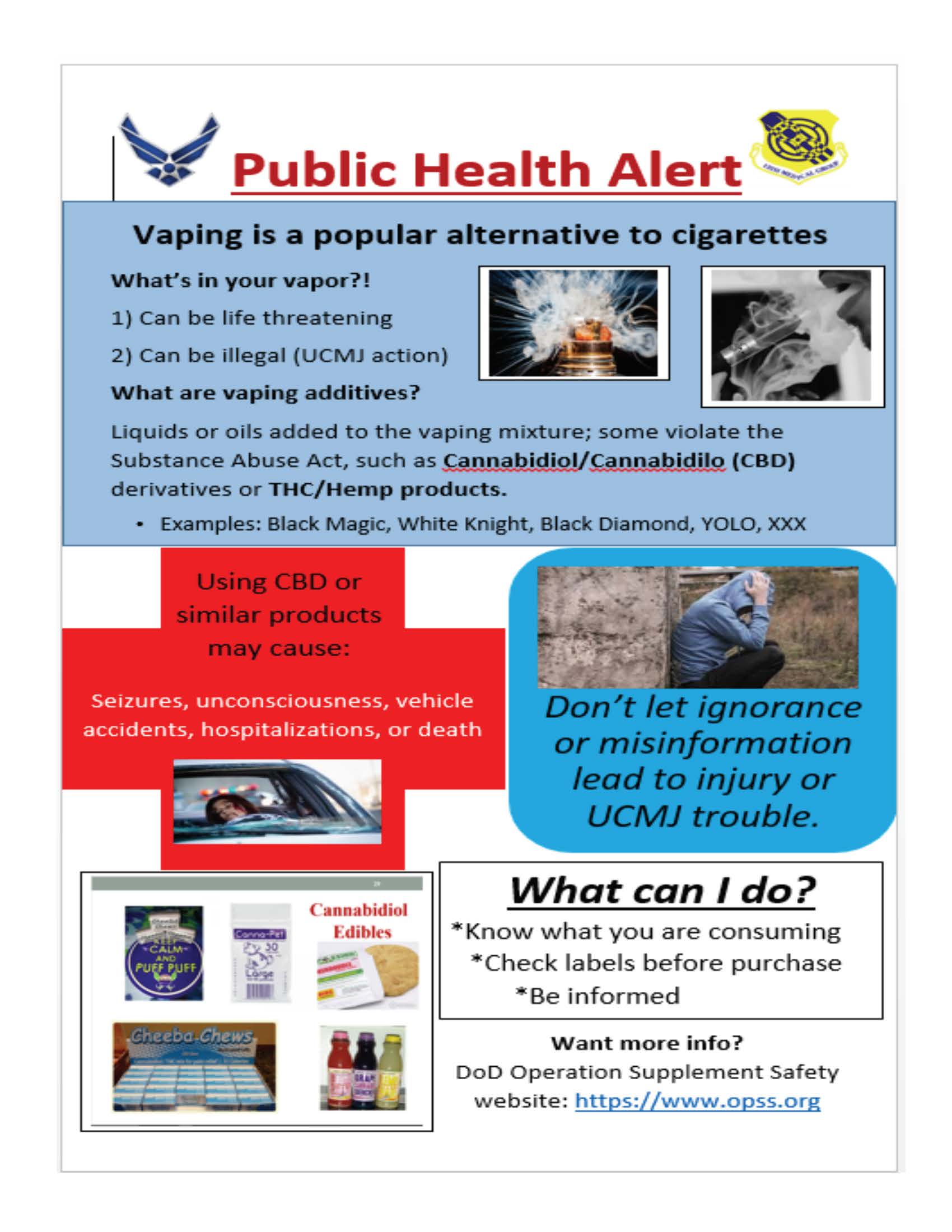 Public Health Alert.