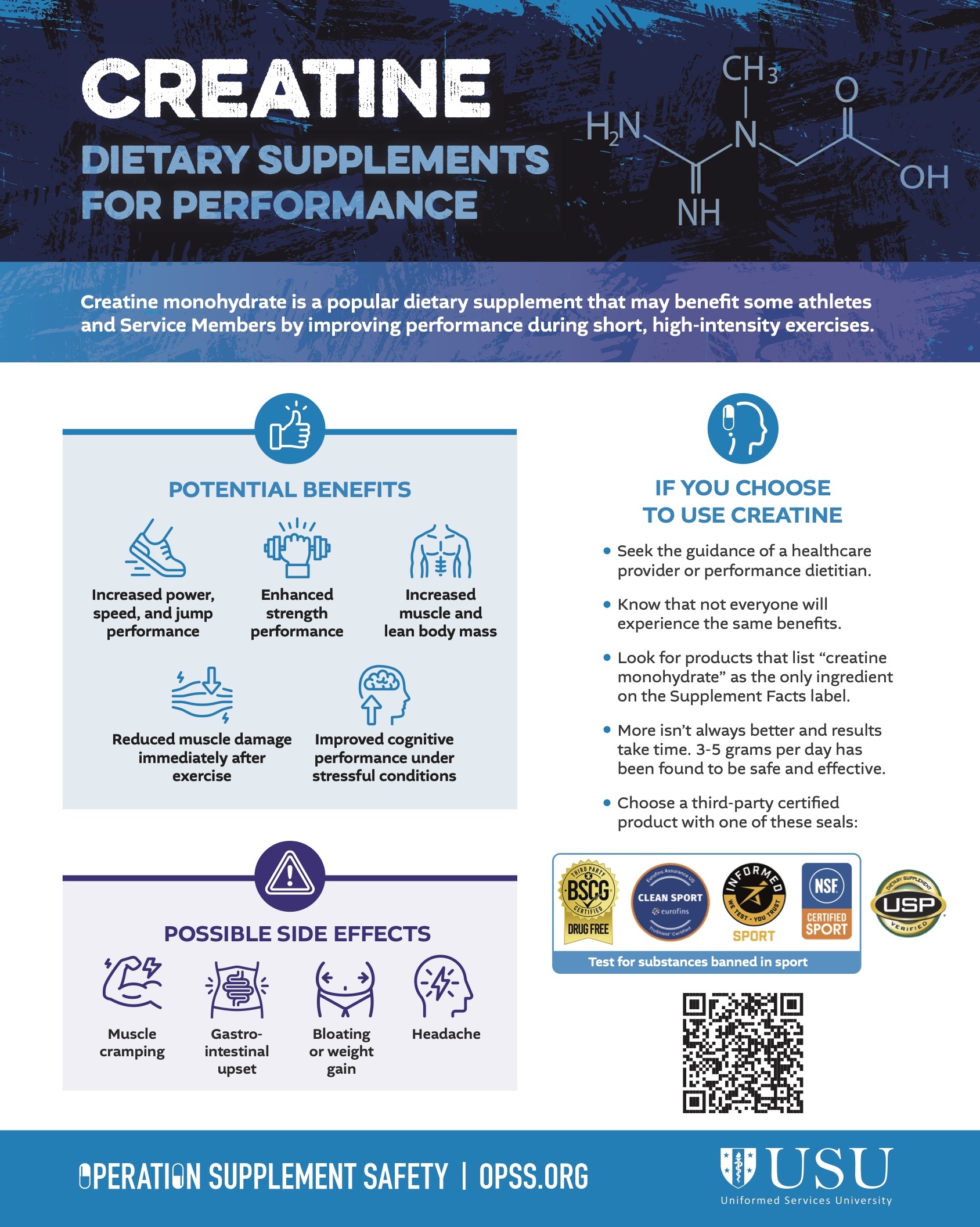 creatine information handout