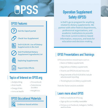 Thumbnail of OPSS one-pager