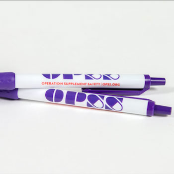 Pens with OPSS logo