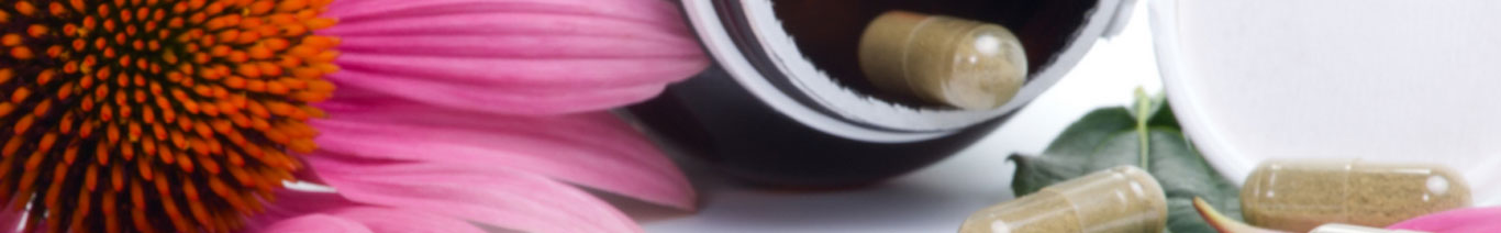 Echinacea supplement capsules